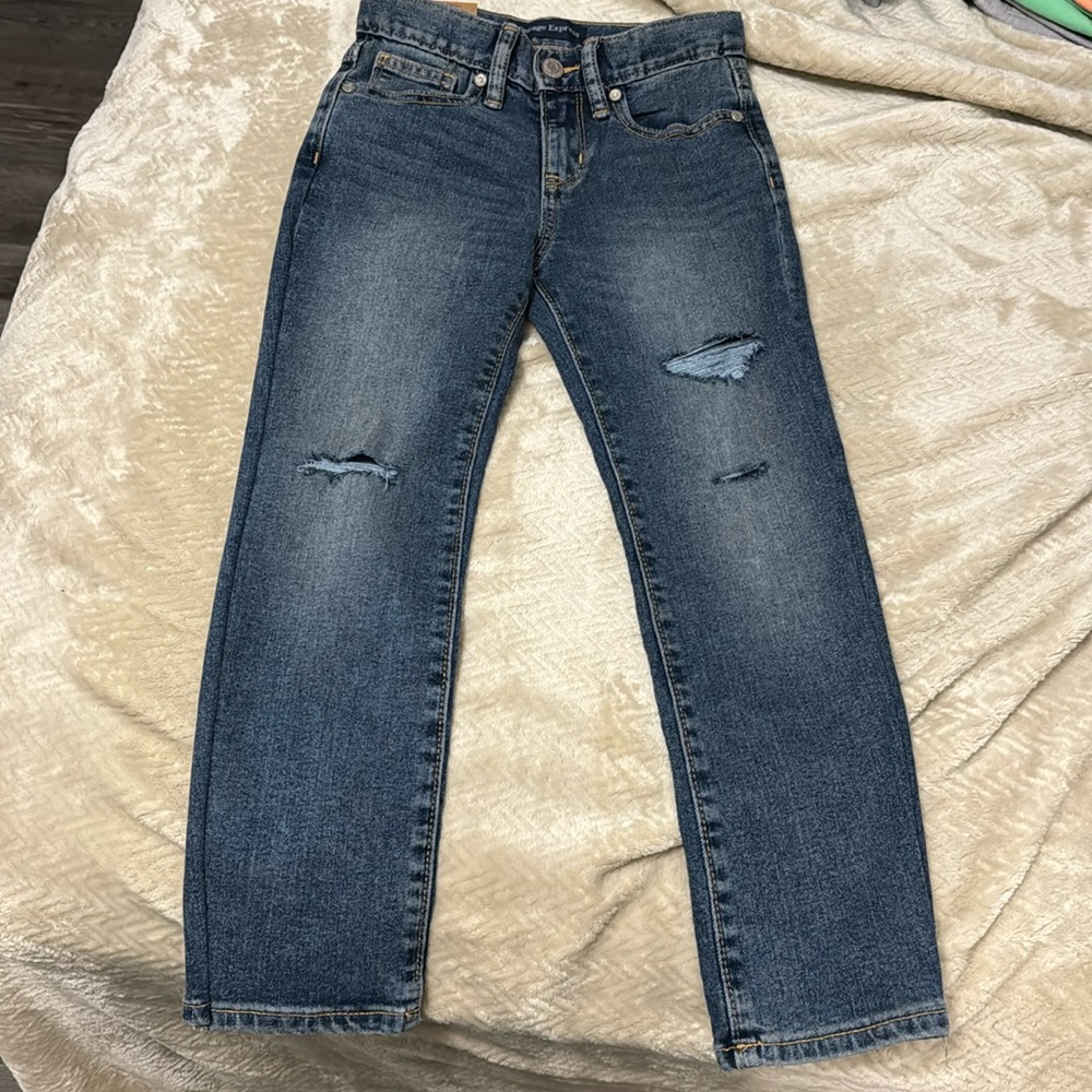 Boys Distressed Skinny Jeans